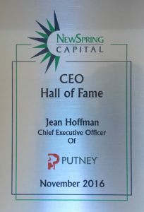 Jean Hoffman named to CEO Hall of Fame